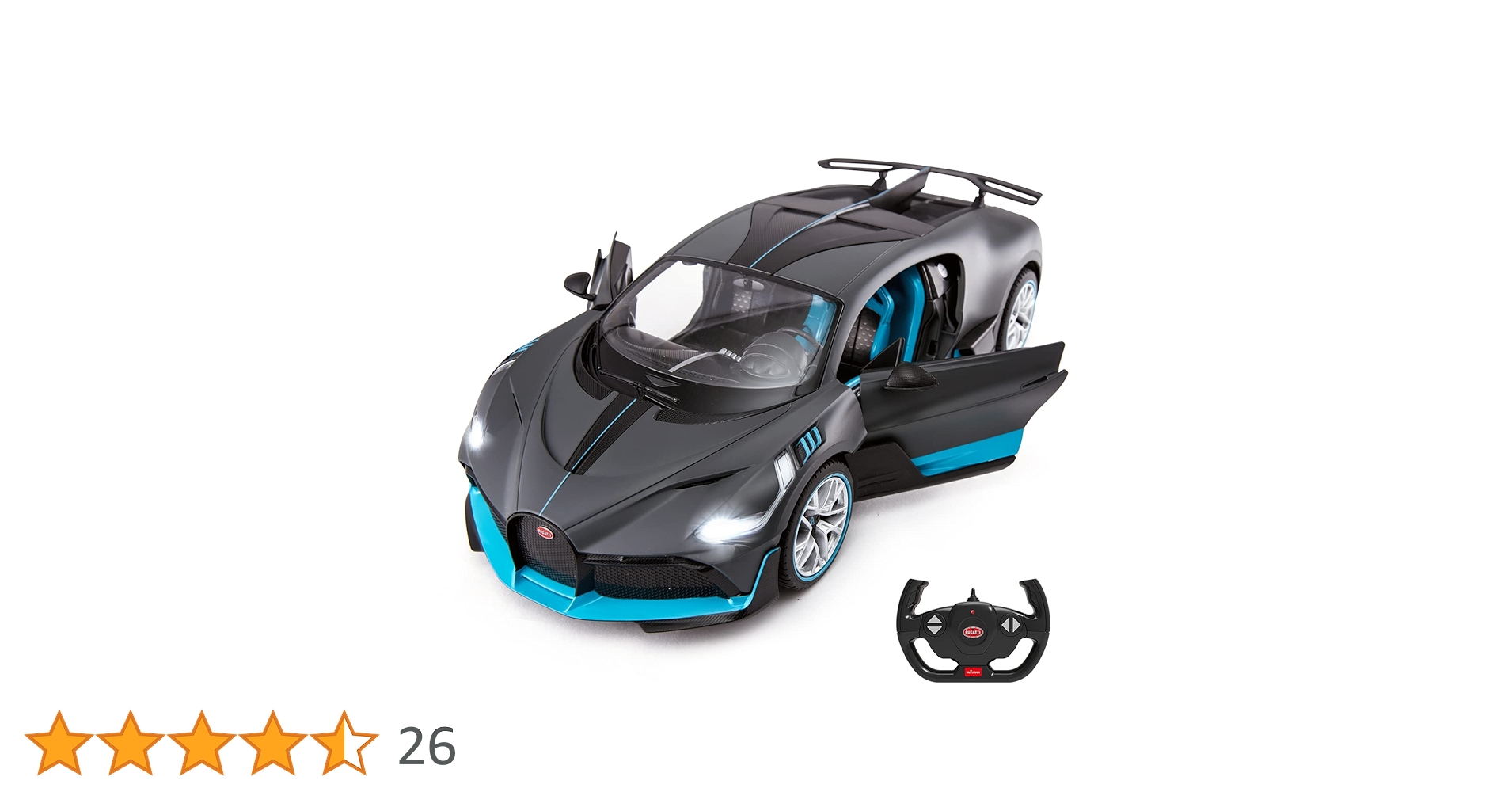 Rastar Bugatti Divo ラジコンカー1/14 ブガッティ Bugatti Divo RC Car 1/14 Scale Licensed Remote Control Toy