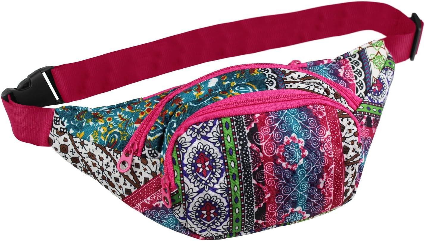 World Traveler Fashion Prints Fanny Pack Waist Pack