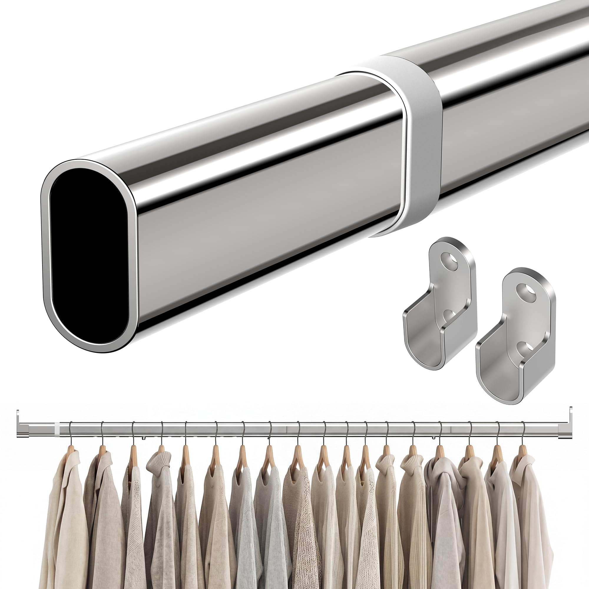 Photo 1 of Mechavora Oval Closet Rod
