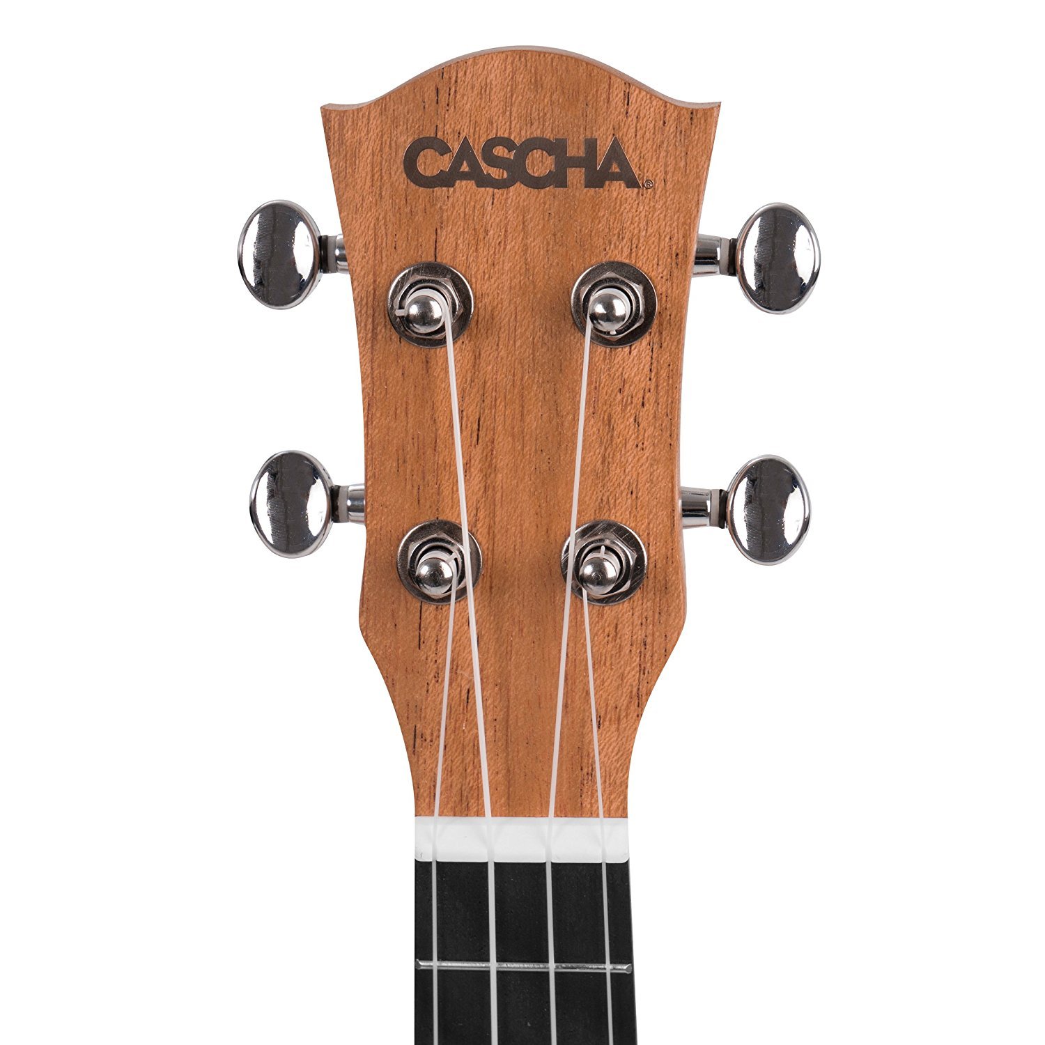 Cascha Sopran Ukulele Set I Ukulele Starter Kit mit 3 Plektren Tasche Stimmgerät & niederländischem Lehrbuch I Sopran Ukulele Mahagoni I Kleine Hawaii Gitarre für Anfänger & Fortgeschrittene
