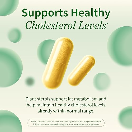 Miniatura 4 de Snap Supplements Cholesterol Health - Artichoke, Milk Thistle, Garlic, and Berberine Supplement with Beta Sitosterol (95% Plant Sterols) for