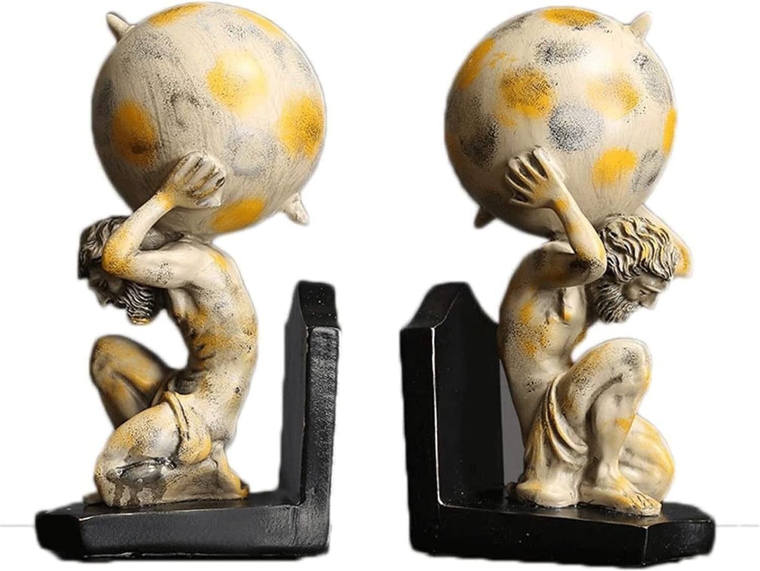 Book Ends Creative Book Stoppers Modern Hold Books Non-Slip Bookends Heavy Duty Decorative Bookend For Home Office