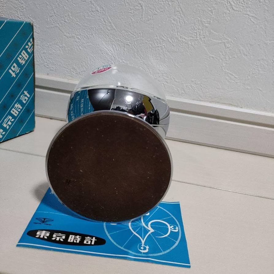 【当時物】東京時計　目覚まし　手巻き　月光　スペースエイジ　ゼンマイ　置き時計 当時物】東京時計 目覚まし 手巻き 月光 スペースエイジ ゼンマイ