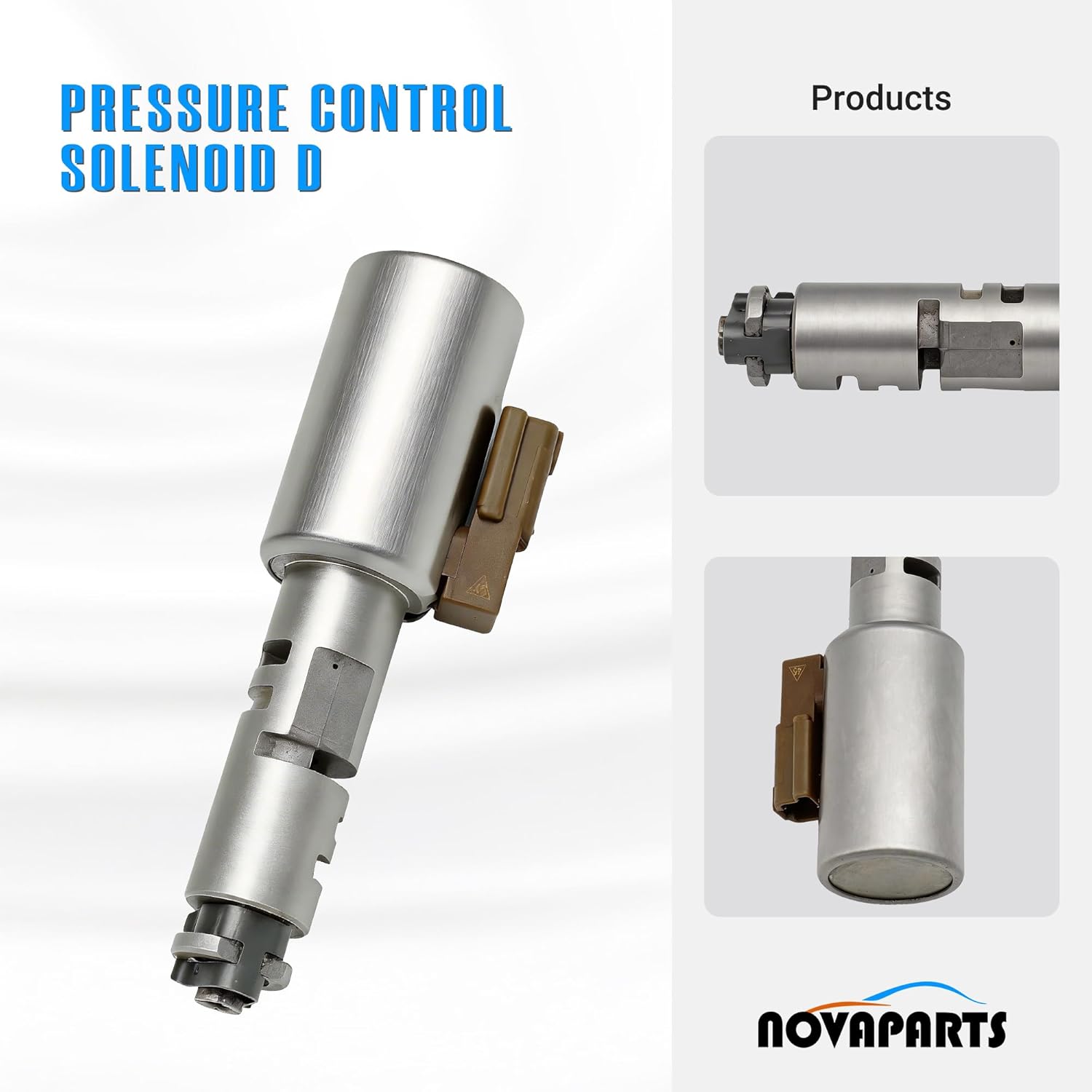 Pressure Control Solenoid D for Lexus Toyota 4Runner Sequoia Tundra Cruiser FJ Tacoma with A760E A761E A761F AB60 A960E AUTO TRANS 35290-34010;35290-50010 Transmission Control Solenoid