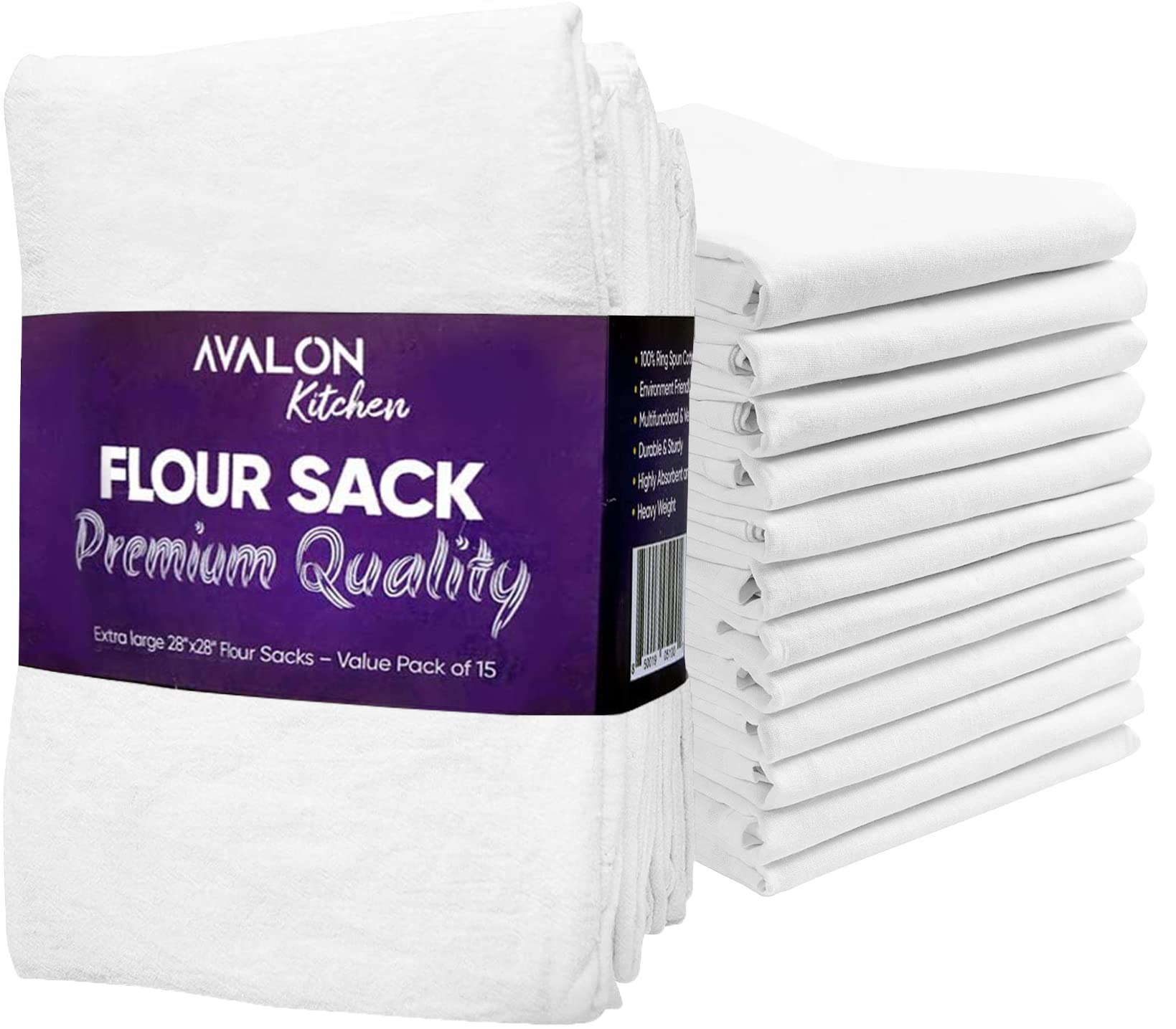Avalon Kitchen Flour Sack Dish Towels 