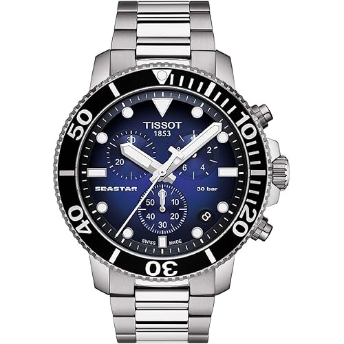 Tissot Mens Seastar Ceramic Sport Watch