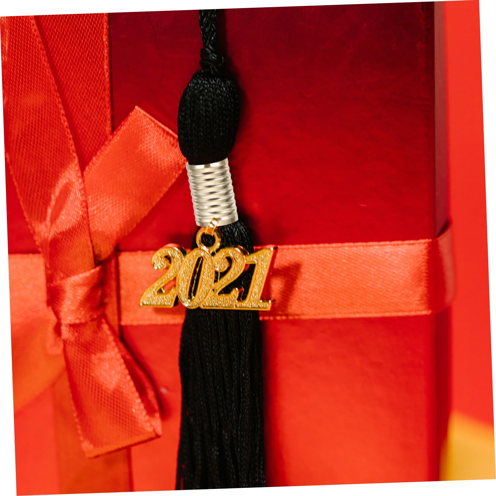 JEWEDECO Rope Fastener Clamp Tassel Rope Clip 100pcs Leather Metal Cylindrical Fastener