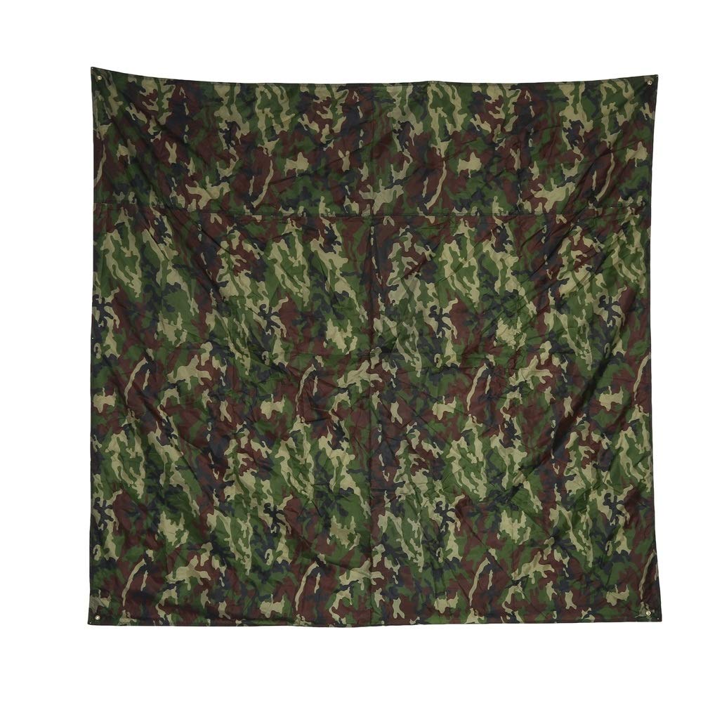 MAGT Wodoodporna plandeka kamuflażowa, wielofunkcyjny kamuflaż siatka/schronienie kampingowe wodoodporny namiot tarp, wodoodporny tarp płótno namiot z torbą do przechowywania
