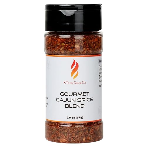 KTORES SPICE CO Premium Cajun condimento mezcla de especias 4 oz Auténtica mezcla de cajún de Louisiana Costillas huevos jambalaya gumbo carne de