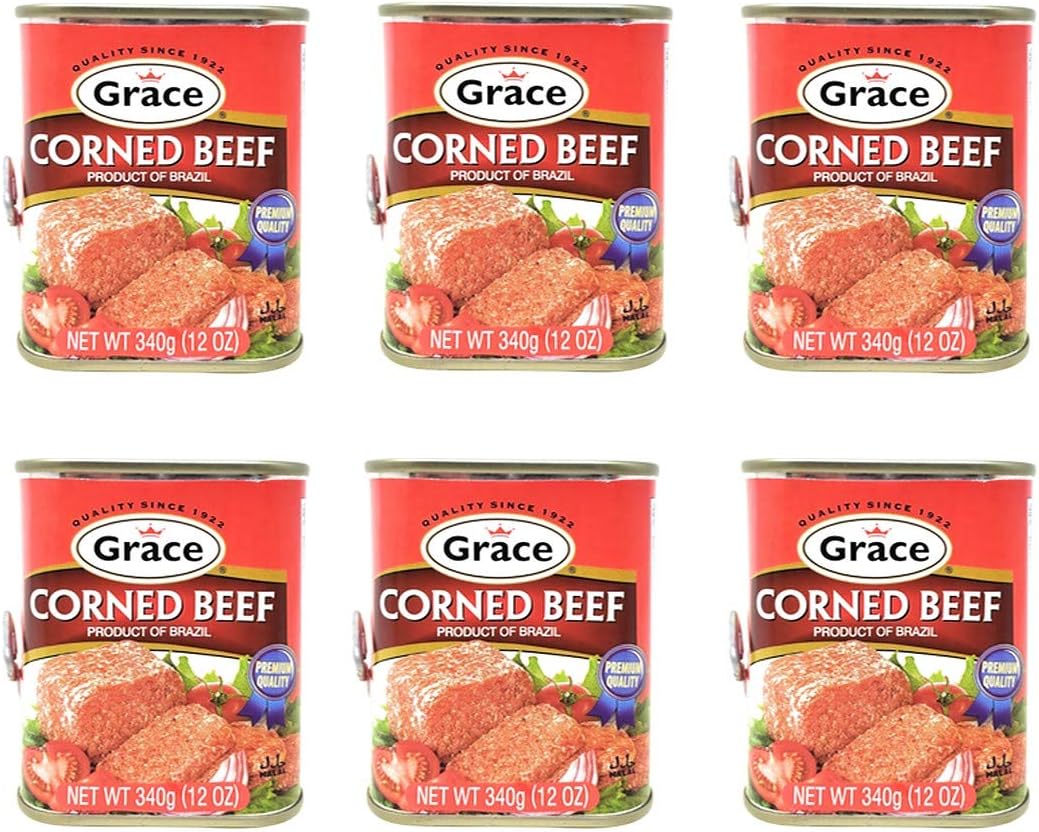Grace Corned Beef (6 Pack, Total of 72oz) Amazon.ca Grocery