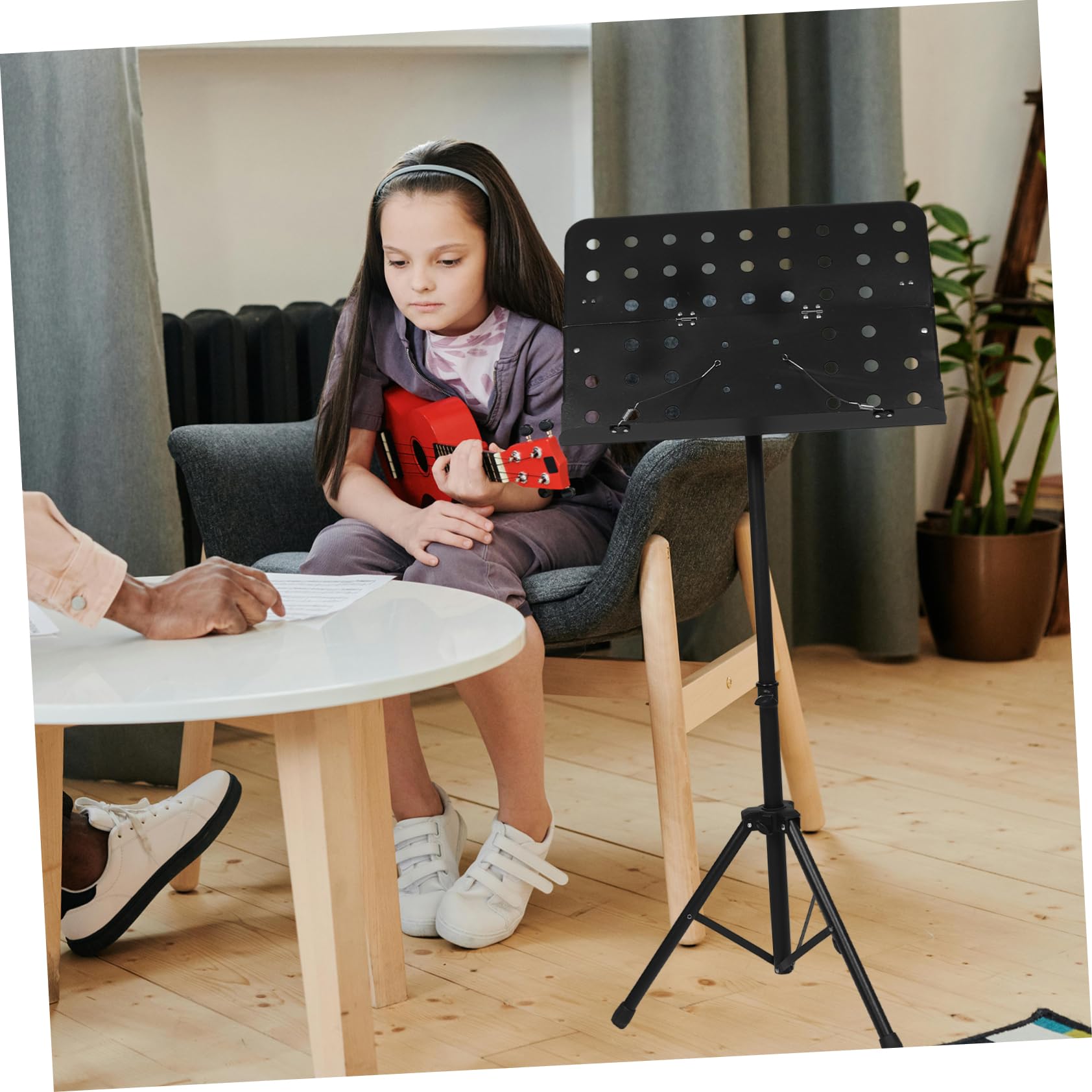 Gatuida Per Spartiti: Portatile Pieghevole Per Spartiti Con Regolabile Per Musicisti, Strumenti, Pianoforti, E Bande.
