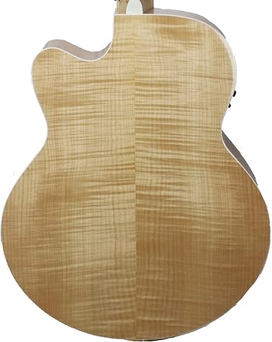 Miniatura 6 de Sawtooth Maple Series - Guitarra acústica eléctrica de 12 cuerdas con bolsa acolchada y muestreador de púas