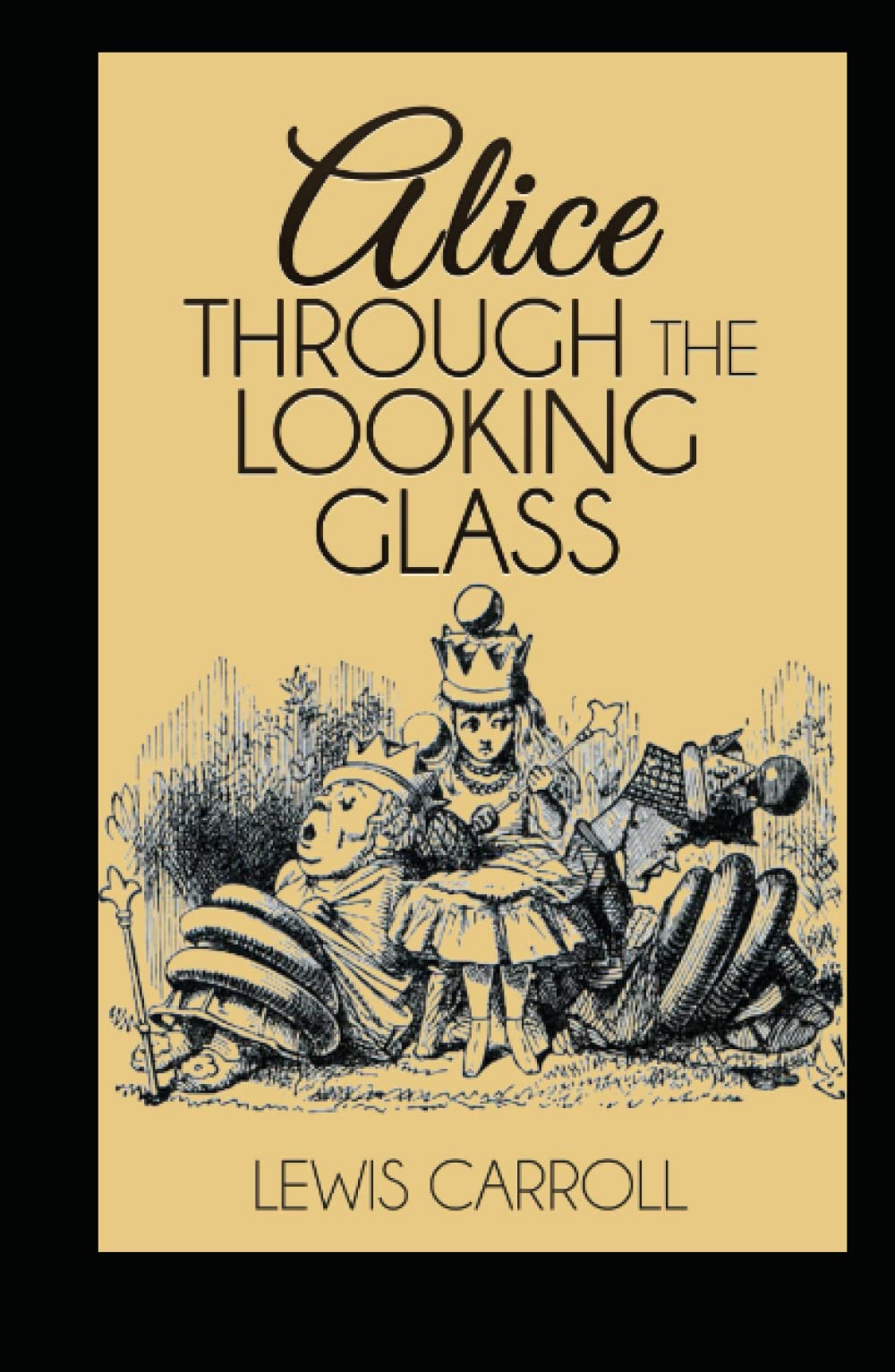 Through the Looking Glass by Lewis Carroll illustrated edition