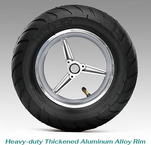 Miniatura 5 de Neumáticos de mini bicicleta de 11050-6.5 pulgadas, neumático trasero y llanta para bicicleta de bolsillo, paquete de neumáticos y llantas con tubo
