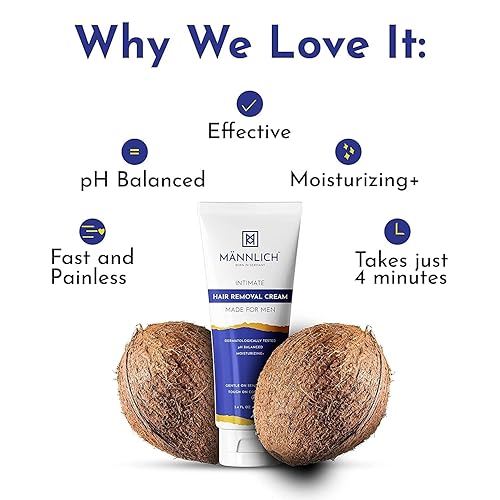 Miniatura 6 de Crema depilatoria íntimaprivada para hombres, sin dolor, más rápida, calmante para cabello púbico grueso no deseado, adecuado para todo tipo de