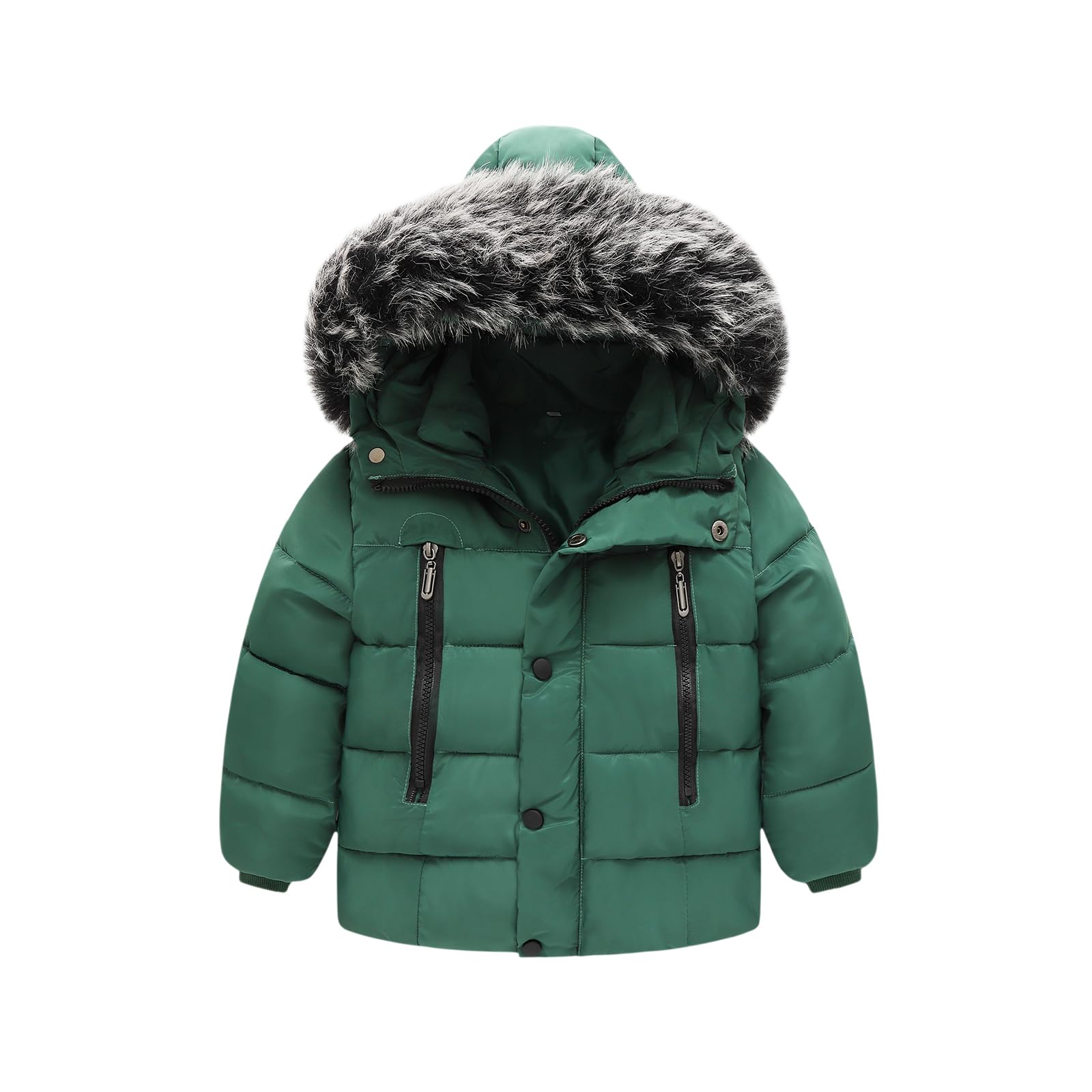 Toddler Baby Boys Girls Winter Jackets Light Infant Padded Coats