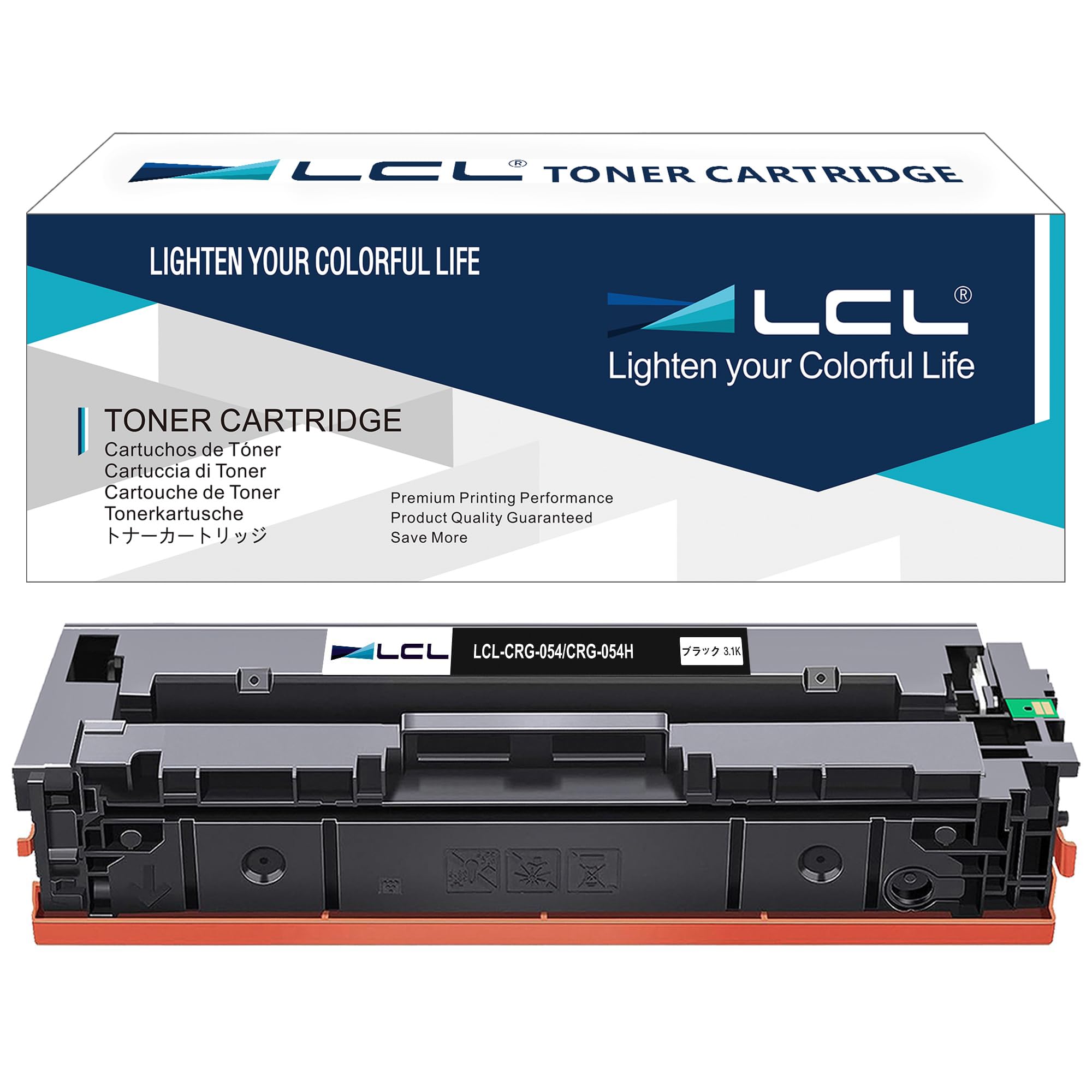 Amazon.co.jp: LCL CRG-054H CRG-054HBLK 互換トナーカートリッジ