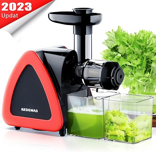 Miniatura 8 de Exprimidor portátil, exprimidor con función inversa, exprimidor eléctrico de bajo ruido, alto rendimiento de jugo, libre de BPA de 150 W, fácil de