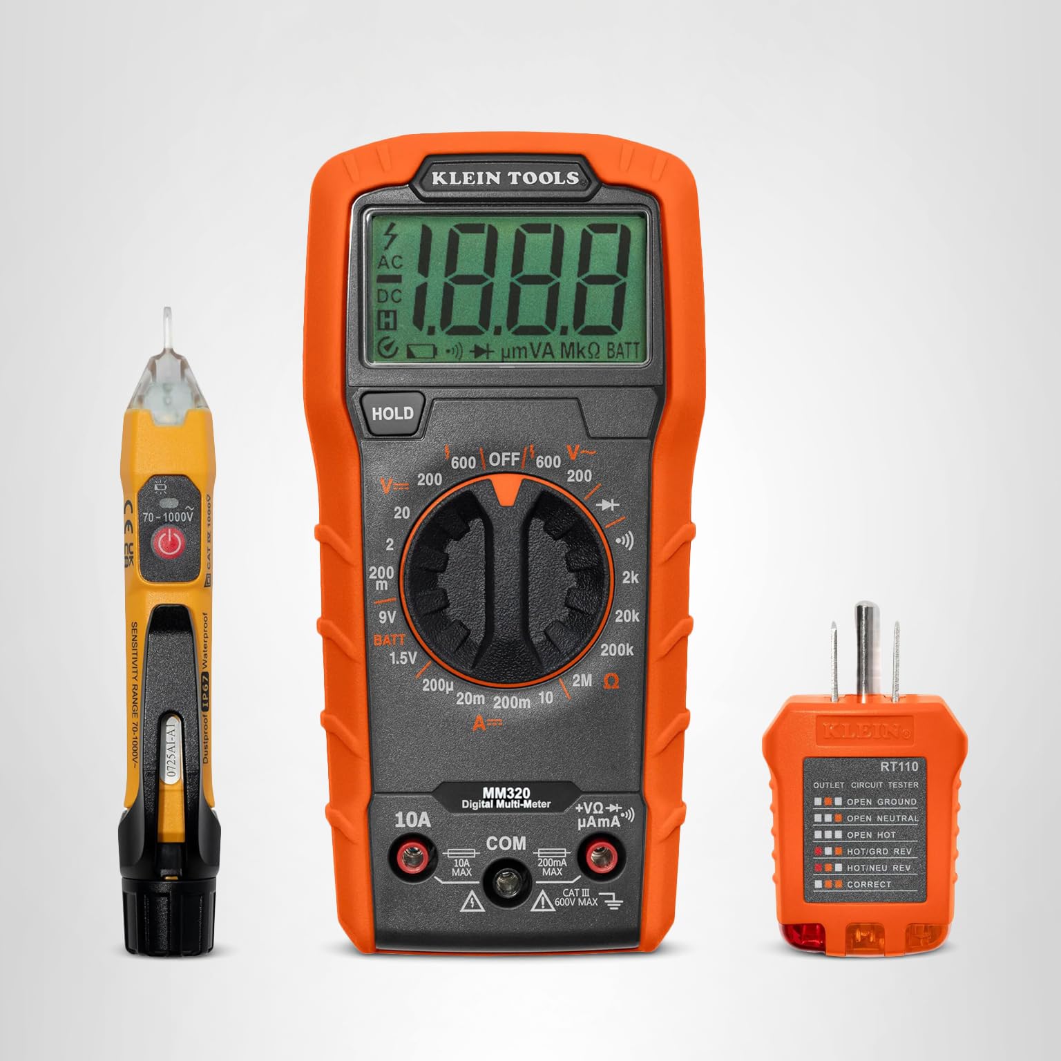 Klein Tools 69149P Electrical Test Kit with Digital Multimeter