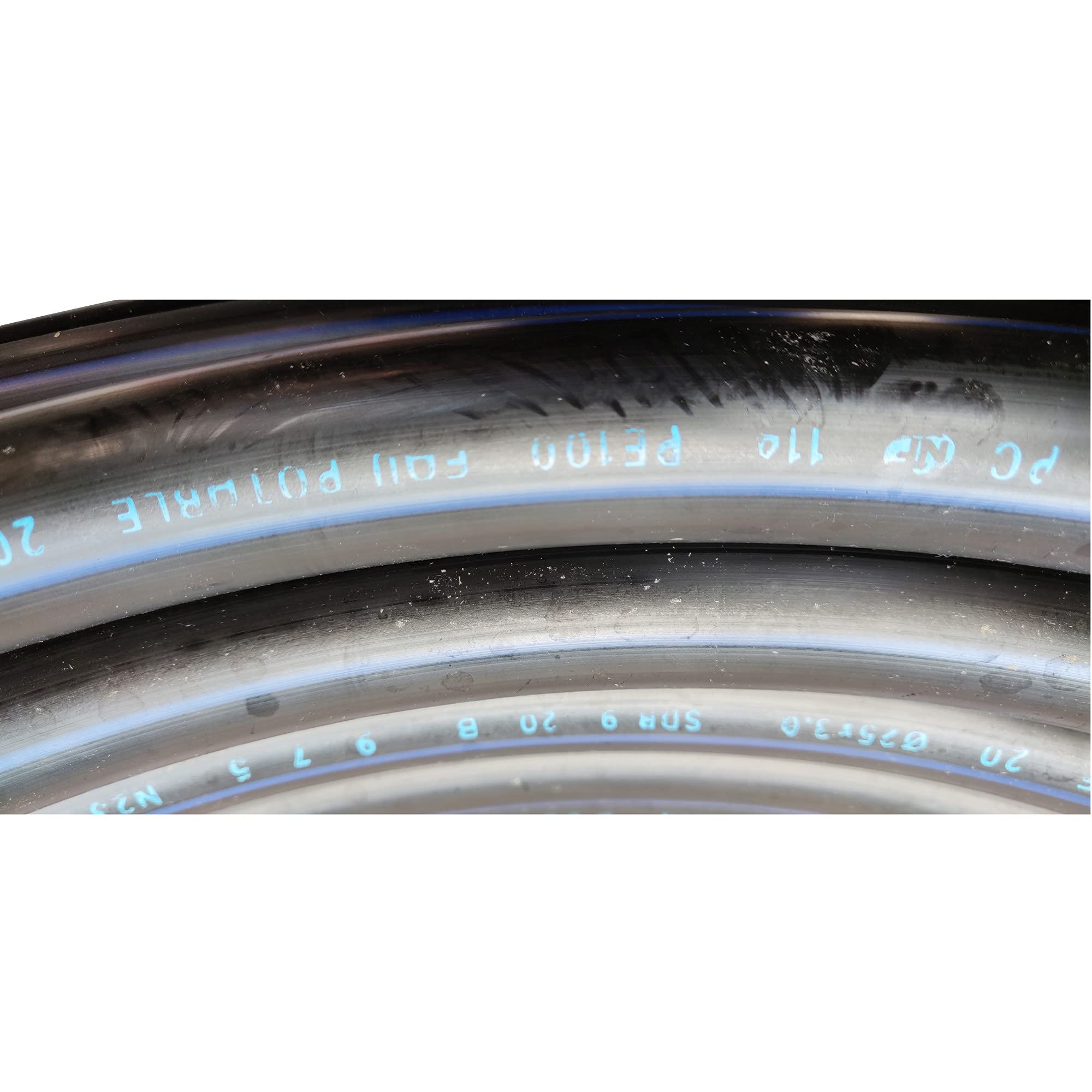 SOMATHERM FOR YOU - Polyéthylène NF bande bleue tube Ø20 - Crown 25m - PN 16