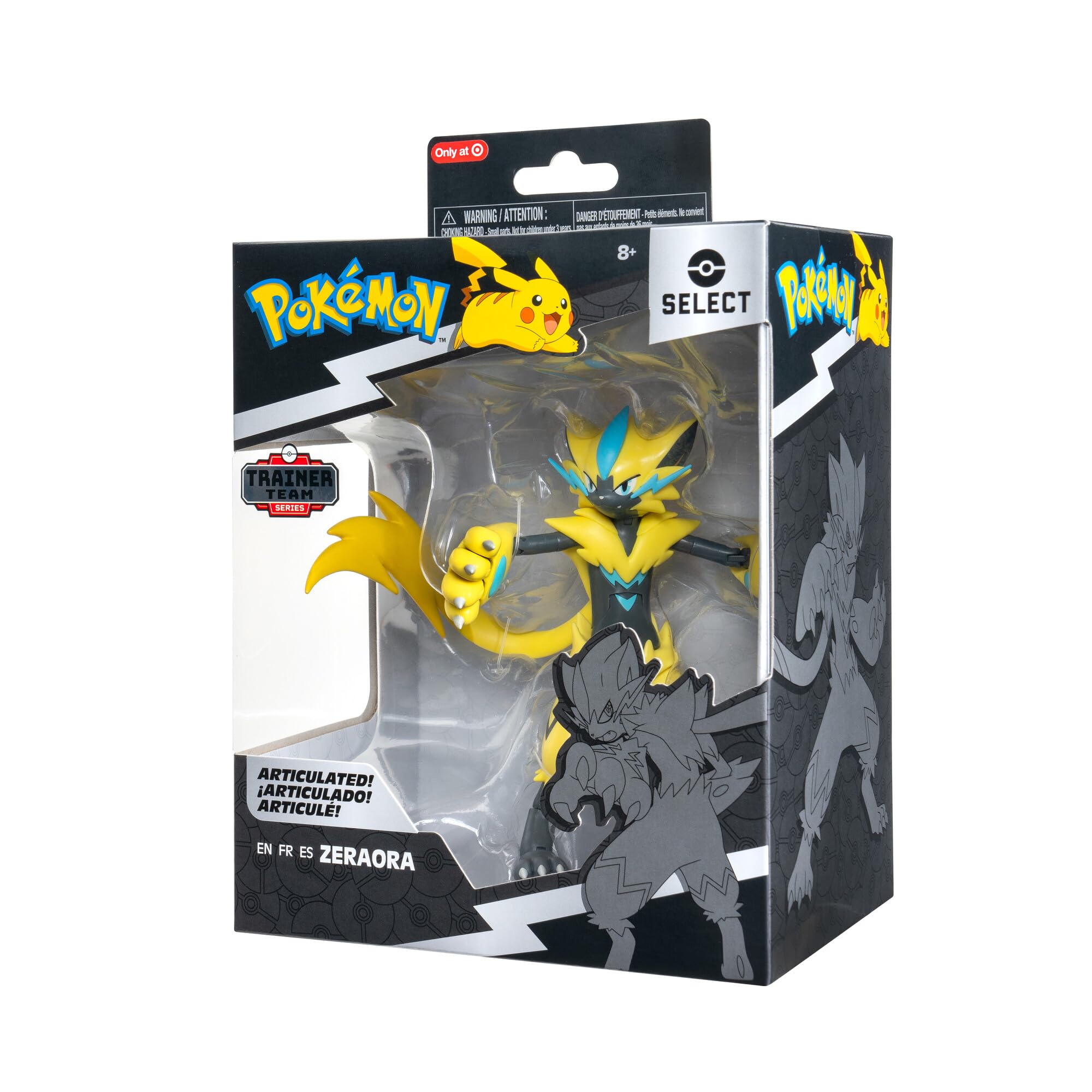 Pokémon PKW3205-15 cm Select Figure - Zeraora - Official