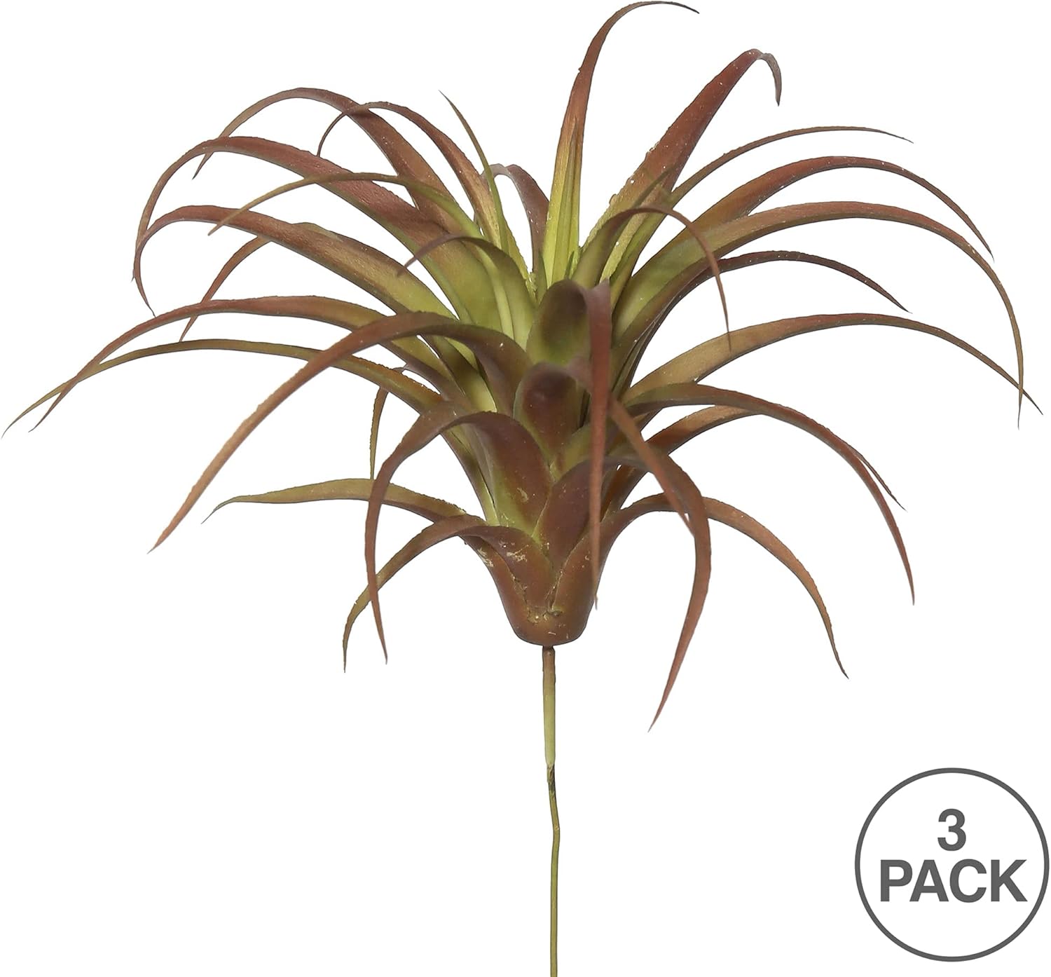 Vickerman Everyday 10.5" Indoor Artificial Green Tillandsia Pick - Decorative Greenery for Home or Office - Maintenance Free - Artificial Succulents Long Lasting