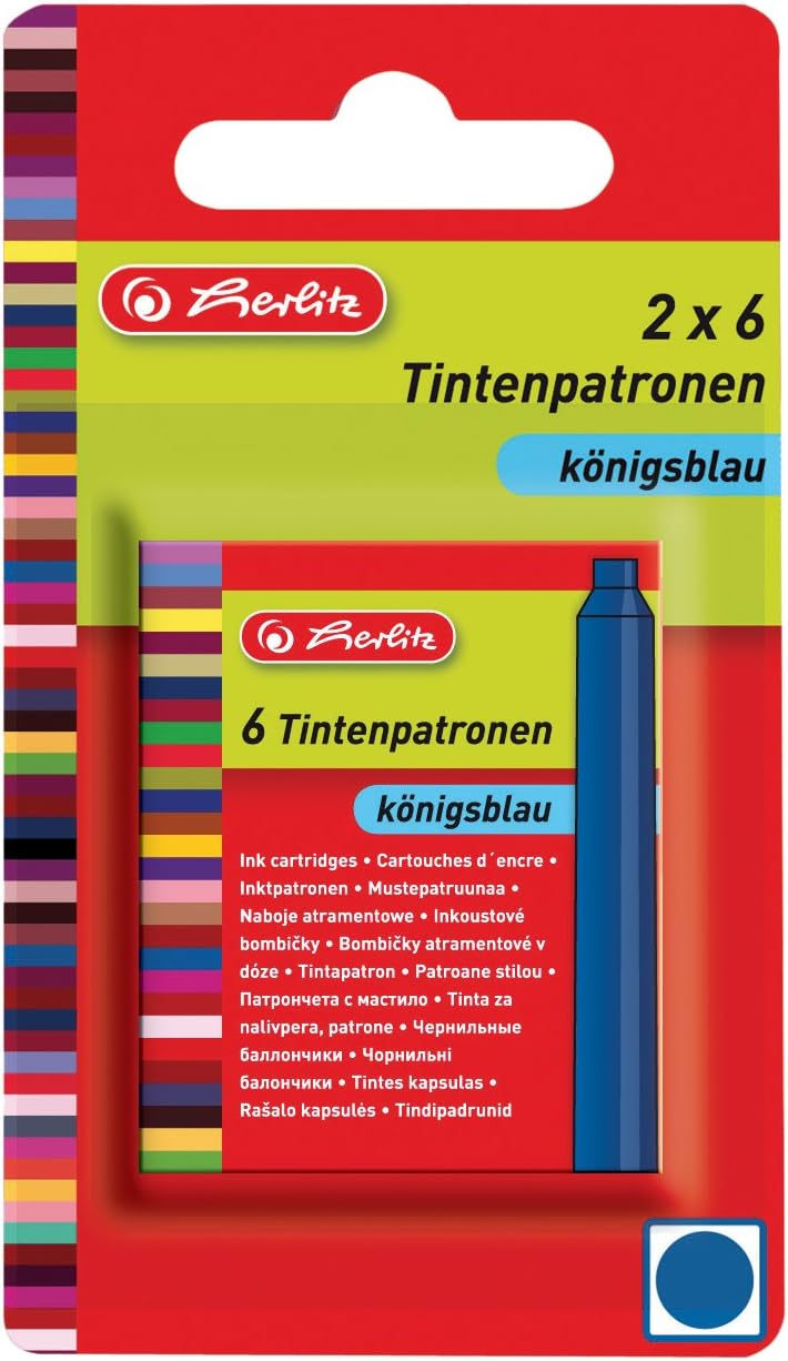 Herlitz Standard Ink Cartridge fits Many Brands 2