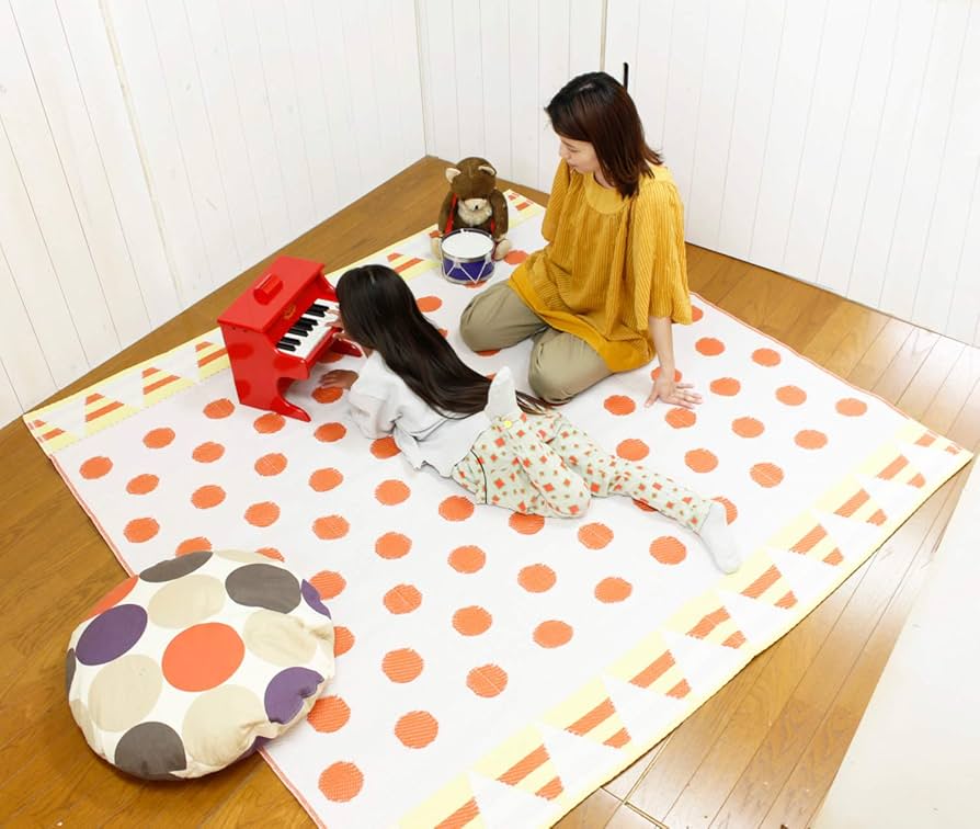 Amazon｜丸和貿易 グルービービーチ ビーチマット ドット サイズ