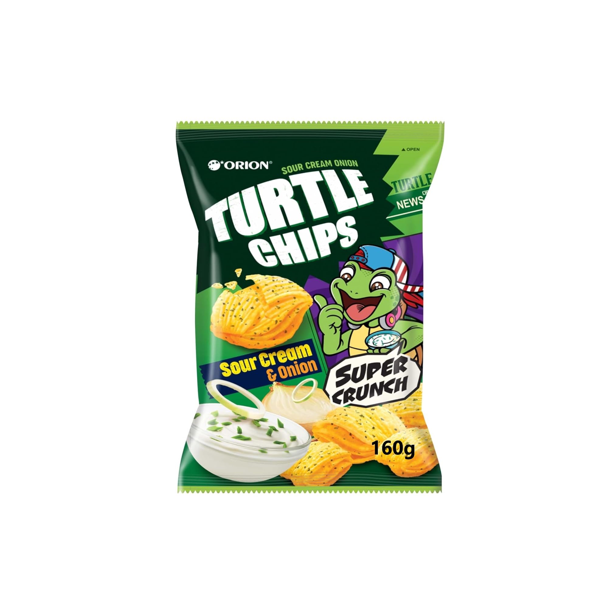 GenericOrion Turtle Chip Spicy Flavors Combination/Netflix Movie Night K-Snack Party Sets / 2024 New Flavors (Sour Cream)