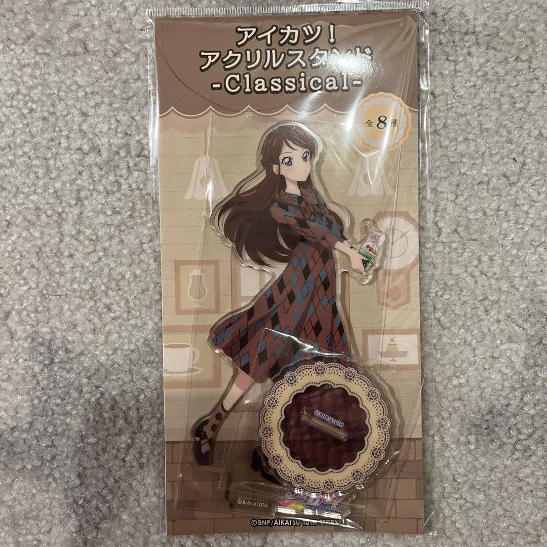 紫吹蘭　アクリルスタンド　缶バッジ　アイカツ　classical クラシカル 紫吹蘭 アクリルスタンド 缶バッジ アイカツ classical クラシカル
