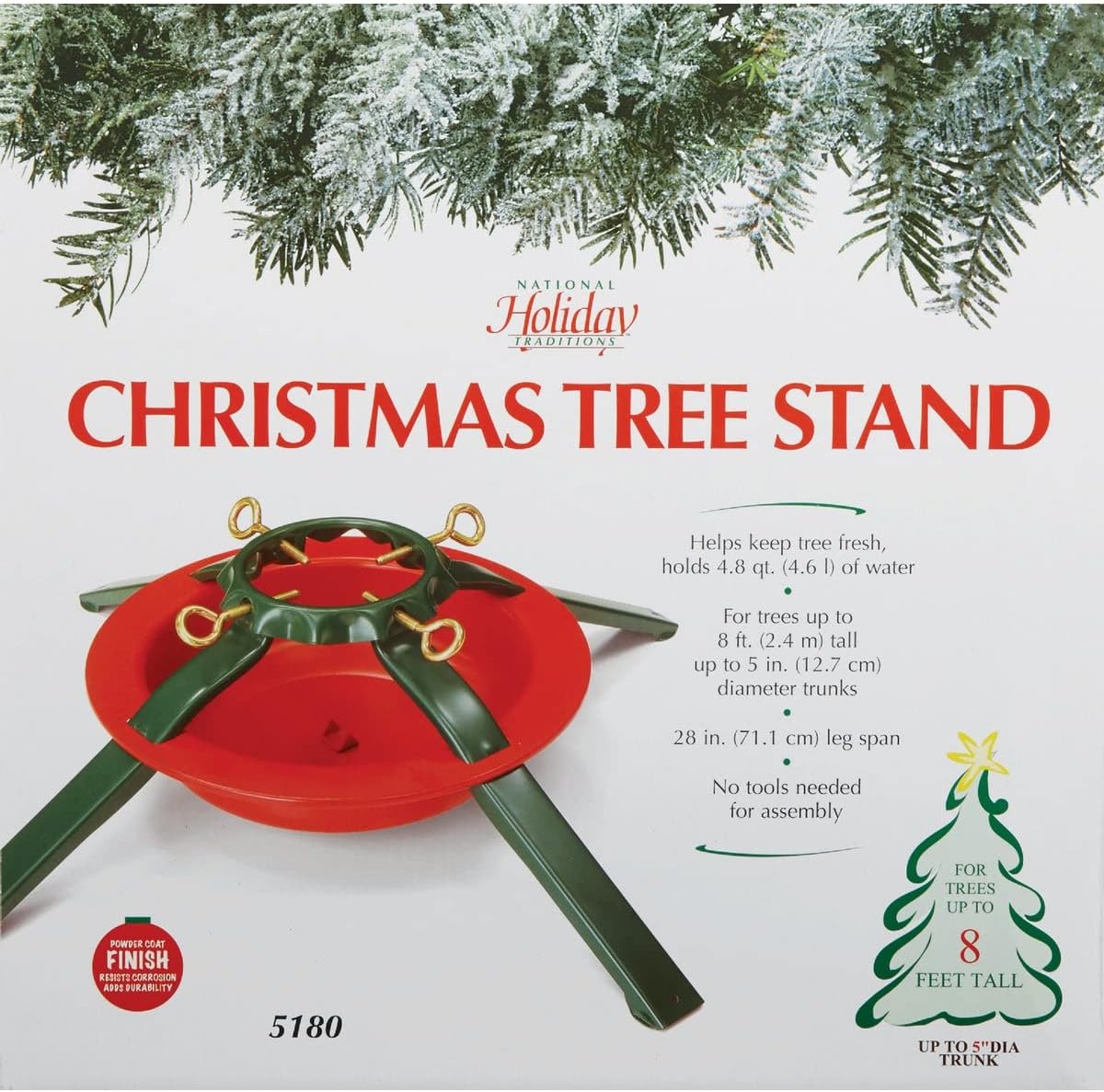 Jack Post/CHR/Import 5180 Steel Tree Stand, 8'