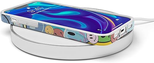 Miniatura 7 de Casely Funda con adhesivo para iPhone 11 Smiley Face - Tema de amor, certificado a prueba de caídas, protección de lente de cámara