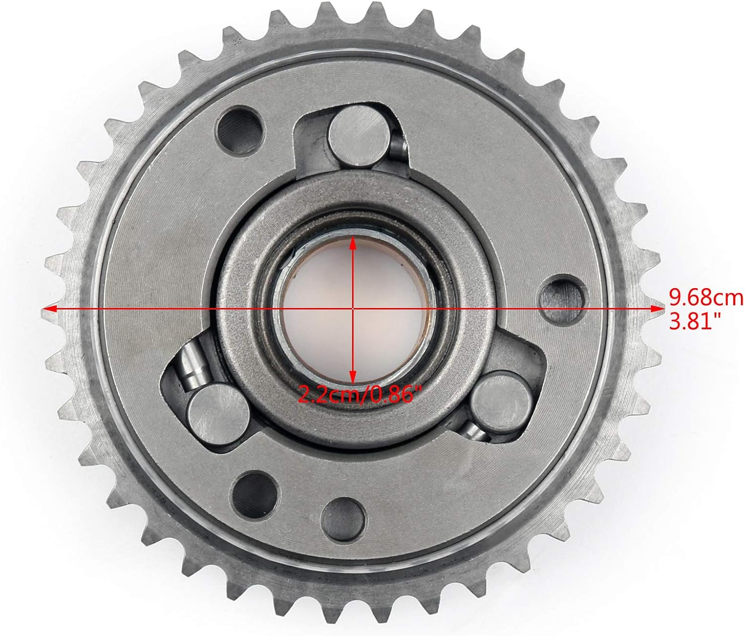 One Way Starter Clutch Outer & Gear Assembly Fit For Honda CB160 CB175 CB200 T CB250 CD125 CL200 Replaces 28120-201-040 28110-KB4-671