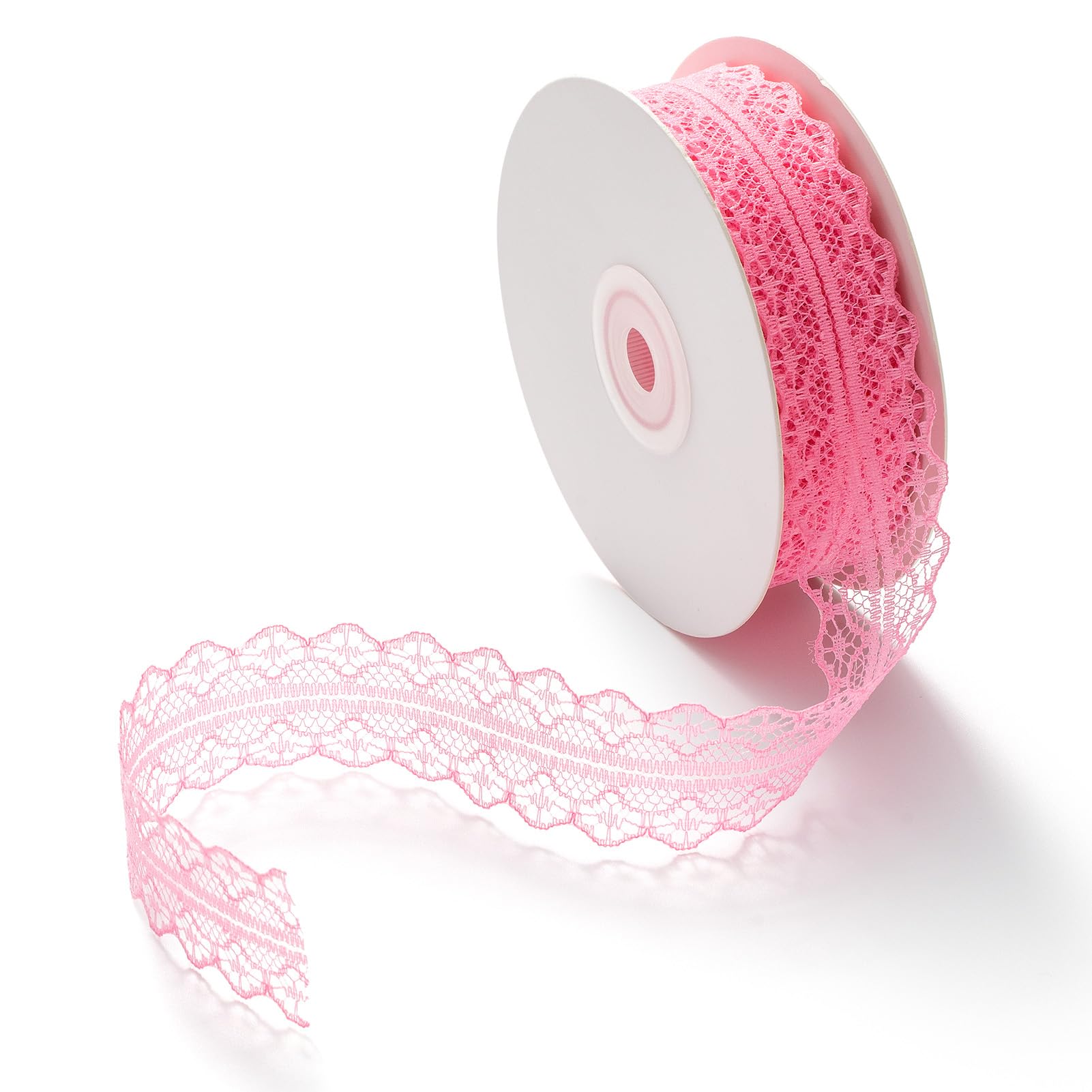 CHUQING Spitzenband Geschenkband Spitzenborte Zierband Spitze Schleifenband | Vintage Spitzenband als Geschenkband, Spitzenborte und Zierband, ideal zum Dekorieren und Schleifenbinden.
