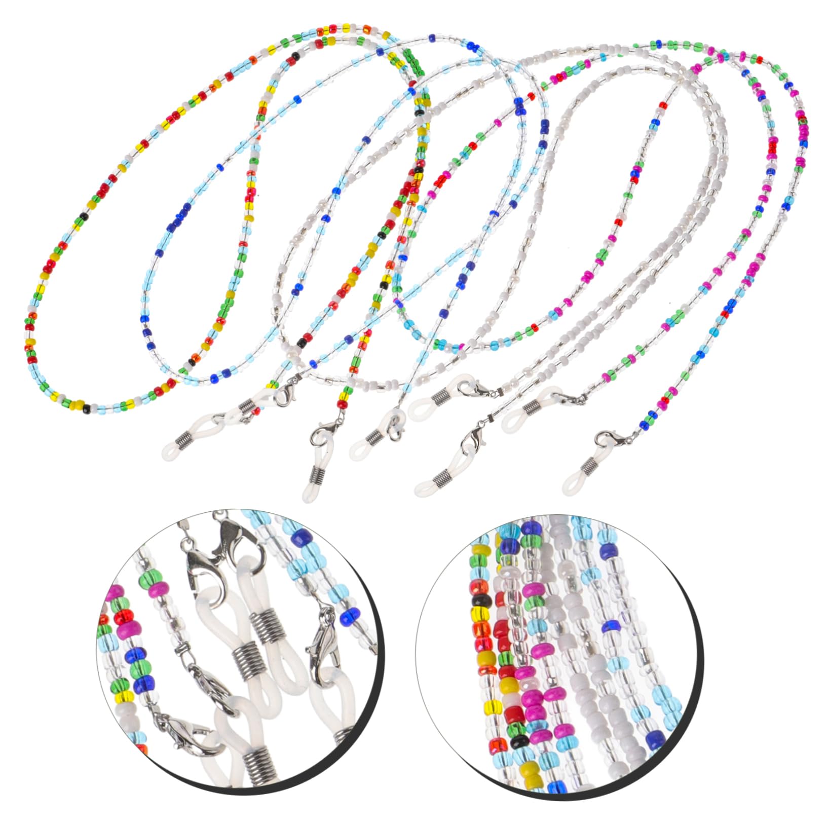 SHERCHPRY 20 Stück Bunte Brillenkette Brillenhalter Brillenband Sonnenbrillenband Glashalter Brillenkette Sportbrillen Seil Brillenbänder Brillen Umhängeband