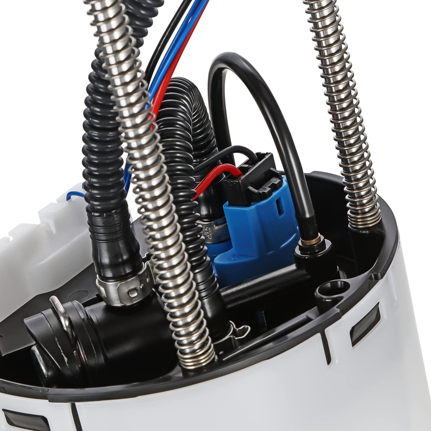 J2 Engineering Electric Fuel Pump Module Assembly Compatible with 07-08 Silverado/Sierra 1500 5.3L Flex Engines Replace E3732M, J2-FPM-0104