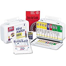 First Aid Only Unitized Ansi First Aid Kit with Metal Case