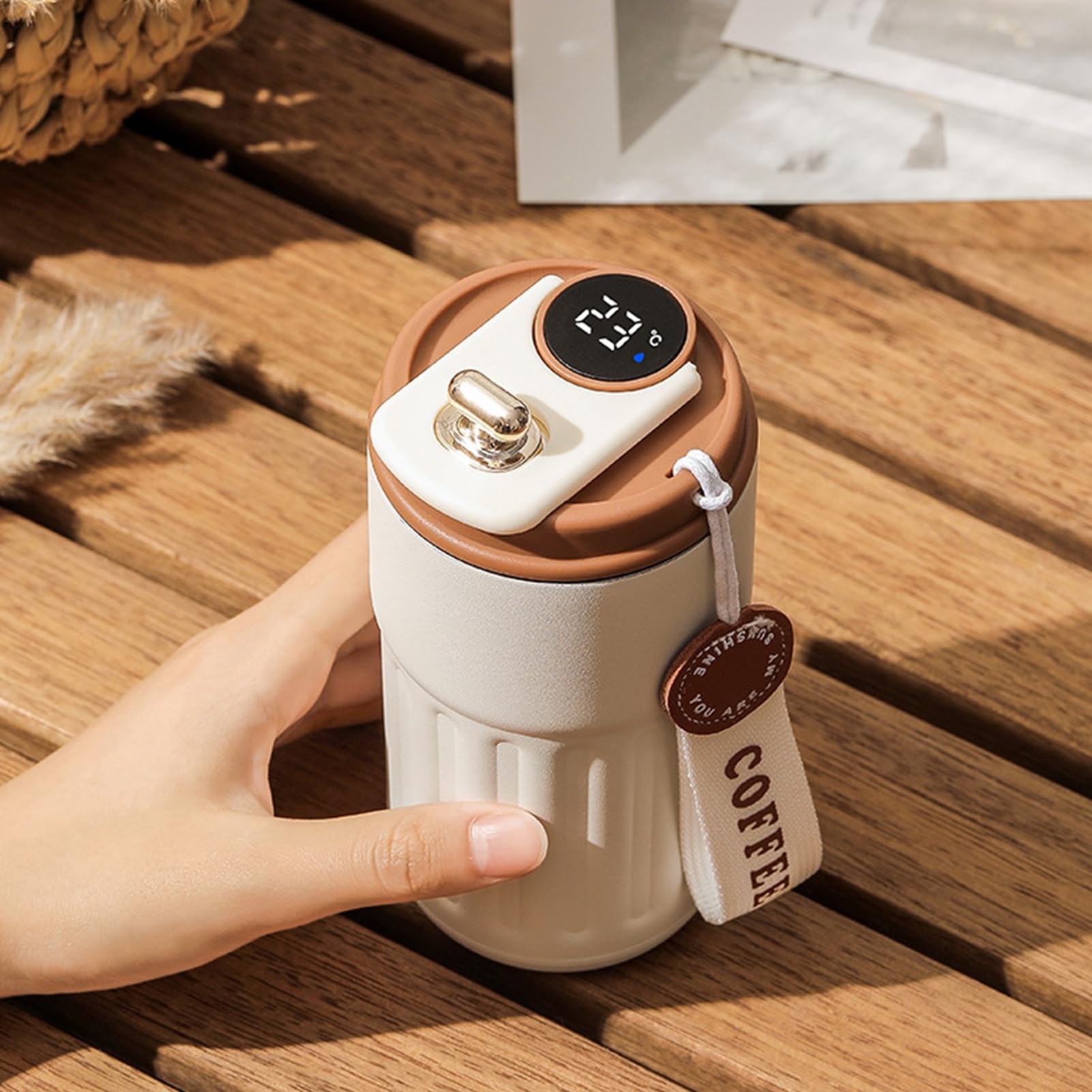 Smart LED Coffee Thermos with Temperature Display, ML Portable Keeping Your Coffee Hot: A Guide To The Best Thermoses