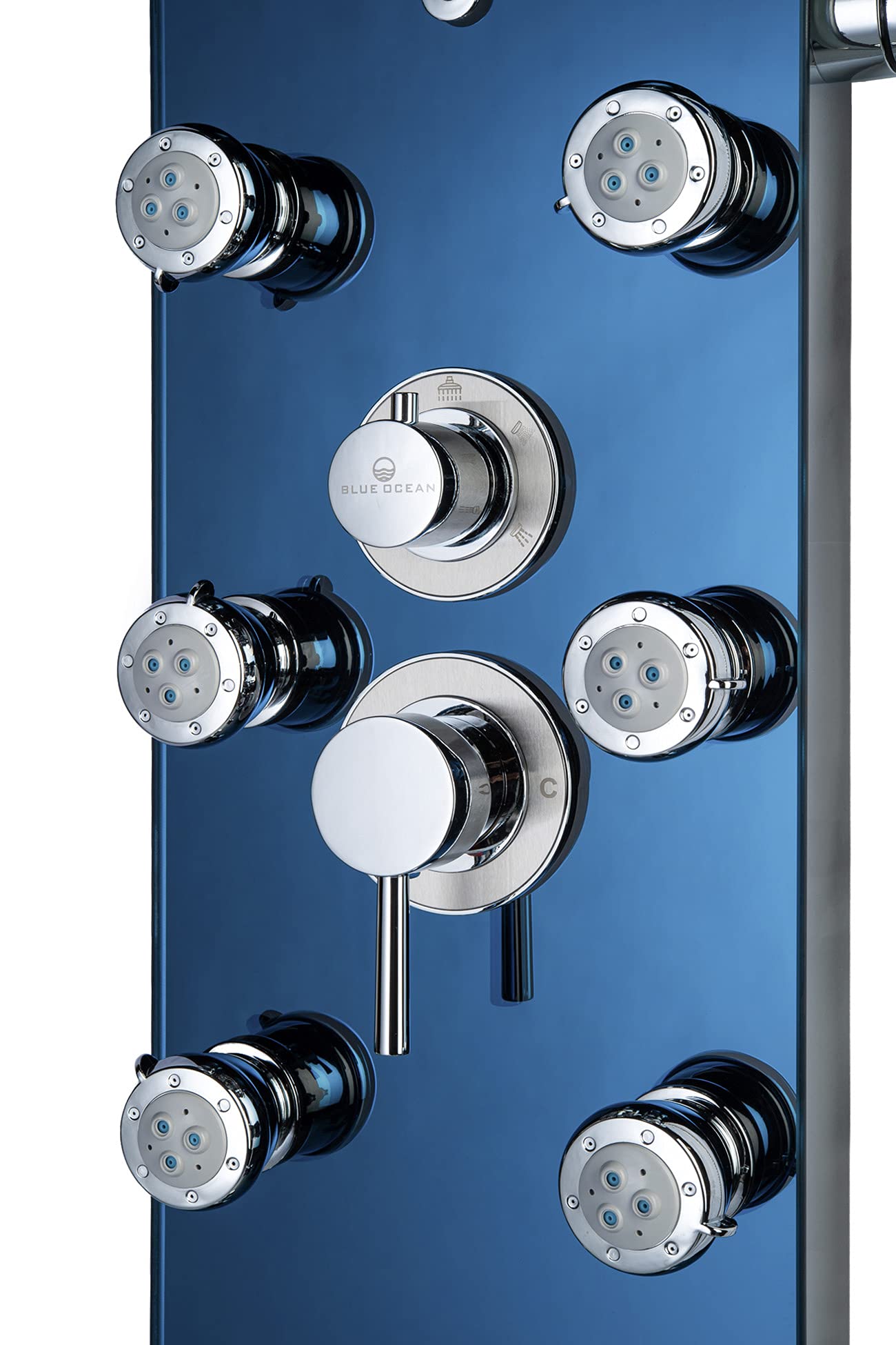 Blue Ocean 52 Stainless Steel SPS392H Shower Panel