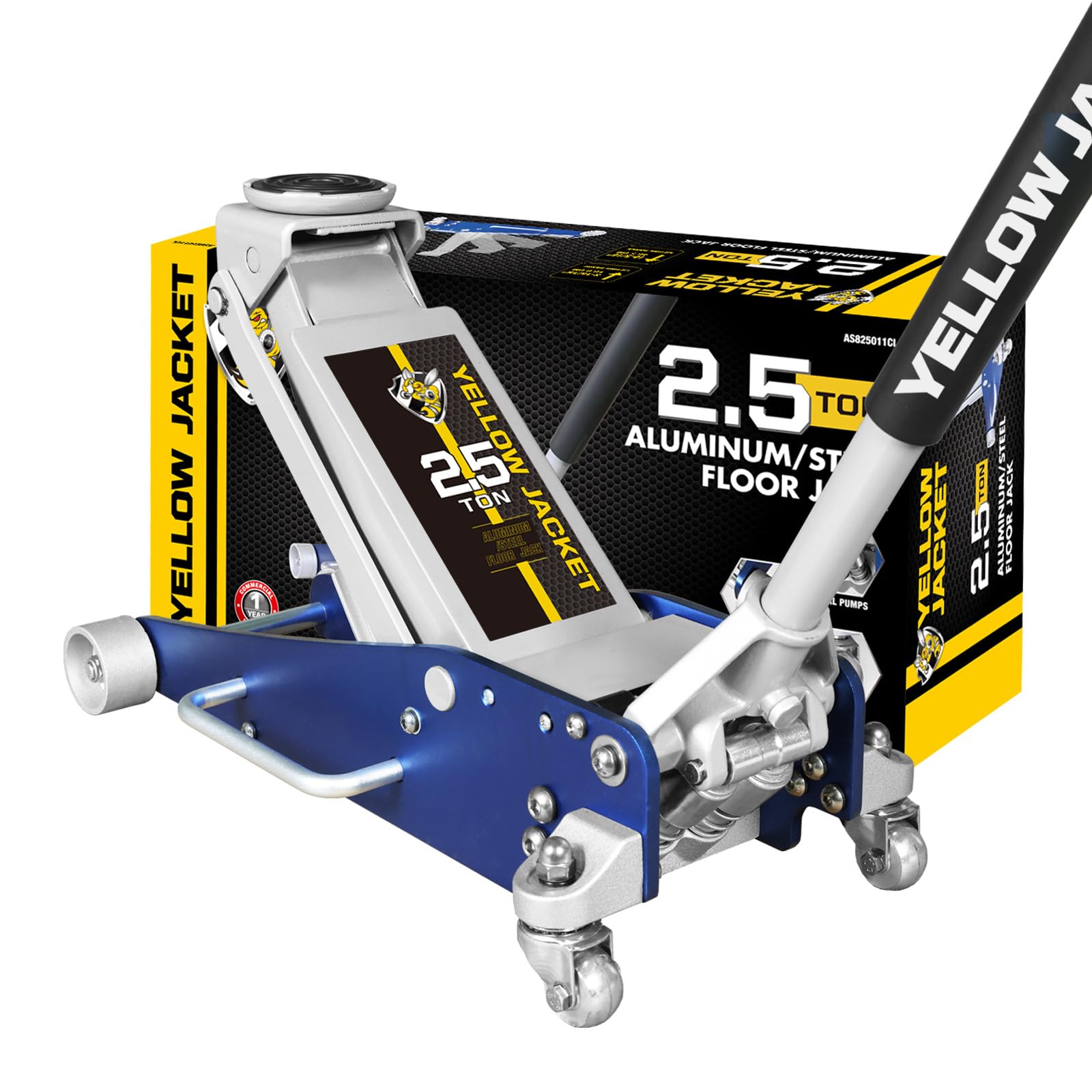Amazon.com: YELLOW JACKET Floor Jack 2.5 Ton Hydraulic Low