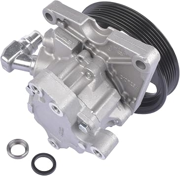 0024663801 Power Steering Pump for ML320 ML350 ML430 ML500 ML55 AMG W163 | with Bracket, Compatible with Mercedes Benz,0024663801, 0024668201, 0044661401, 0024664601, 0024668101