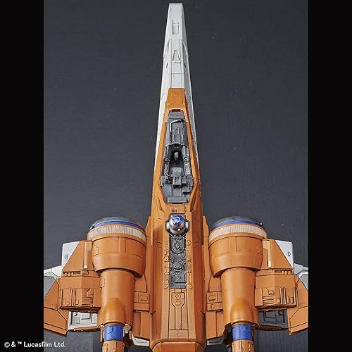 Miniatura 11 de Bandai Hobby - Star Wars - Poe's X-Wing Fighter (Rise of Skywalker Ver.) Kit de plástico modelo 1/72
