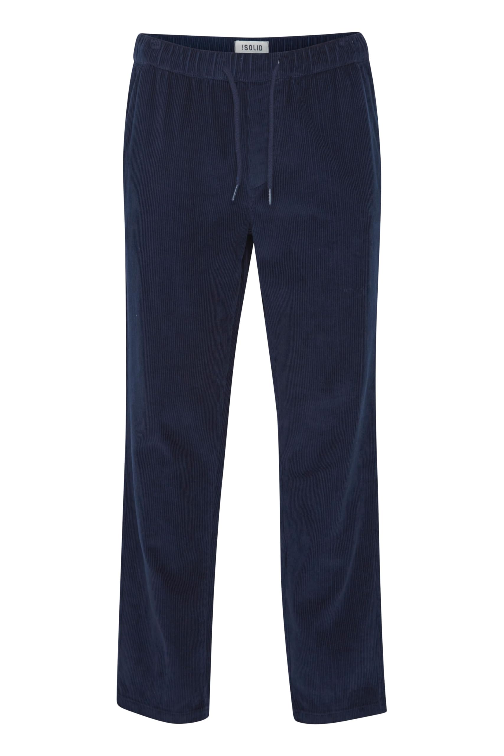 Solid Herren Cordhose – Insignia Blue, Regular fit, 100% Baumwolle (XL)