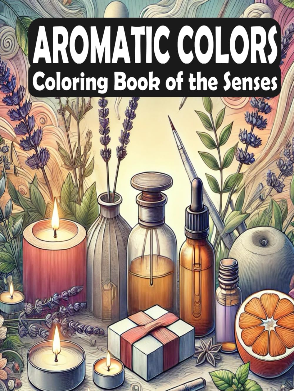 Aromatic Colors - Coloring Book of the Senses: Relaxing Art Inspired by Aromas – A Mindful Journey for Creativity and Stress Relief (Scented Coloring Journeys: A World of Aromatic Inspiration)