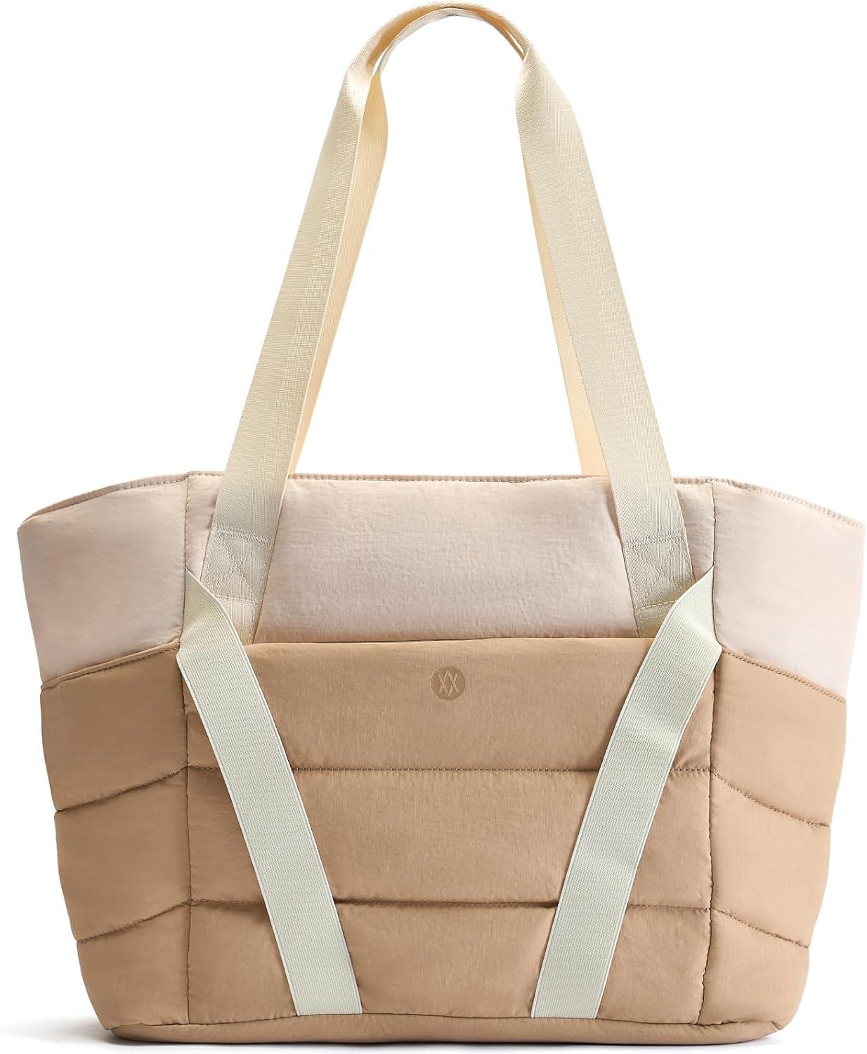 Axcone Women’s Yoga Tote Bag with Luggage Sleeve & Mat Straps – Gym Work Bag for Office, Commute, Sports,Travel