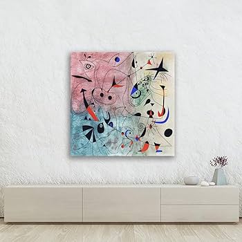 Amazon.co.jp: ジョアン・ミロJoan Miro絵画作品（星座）印刷