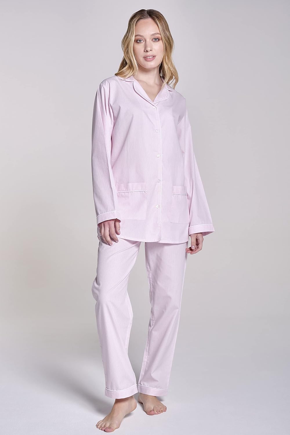 Pigiama Lucy cotone lungo donna