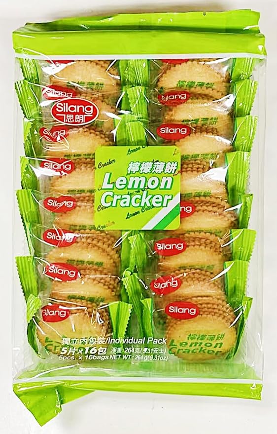 Galletas Lemon Crackers Silang, 2 Pack, 16 Bolsas Individuales miniatura 4