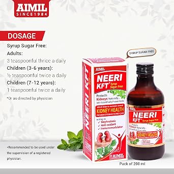 Neeri KFT Syrup Sugar Free - 200ml by Aimil