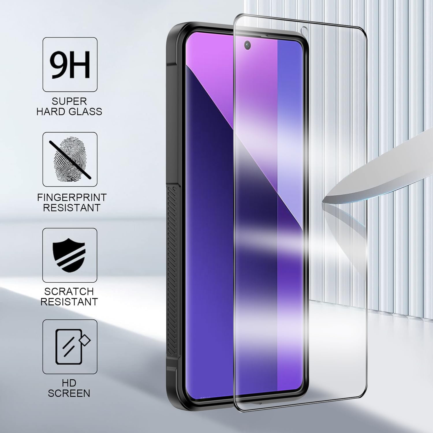 Kwmobile Cover Per Xiaomi Redmi Note 13 Pro 5G / Redmi Note 13 Pro Plus 5G Custodia - Back Case Per Smartphone In Silicone TPU - Protezione Gommata - Rosa Shocking - Foto 7